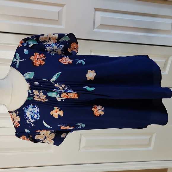 Daniel Rainn Tops - Daniel rainn,  Excellent condition,  Women's Top,  Size Medium,  Blue, floral